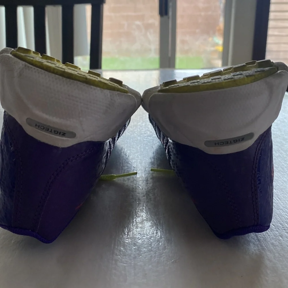 Reebok ZigTech Purple and Blue Sneakers Size 7 Men’s or 8.5 Women’s